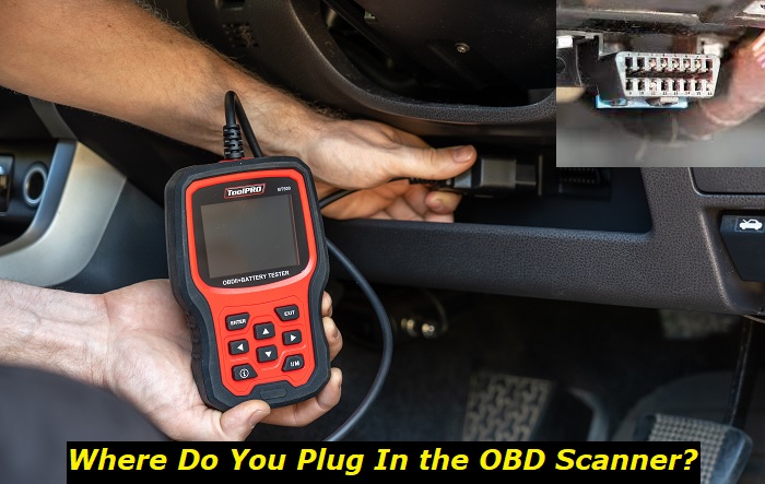 where do you plug in obd scanner